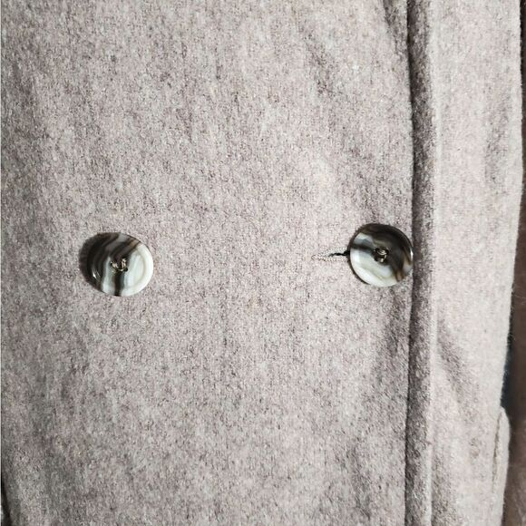 100% Wool Coat Blush Winter Coat M/L - Picture 9 of 12